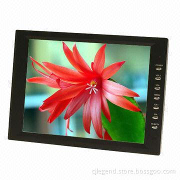 10.2-inch Industrial LCD Monitor with VGA and AV Input, Resolution 800 x 600 Pixels